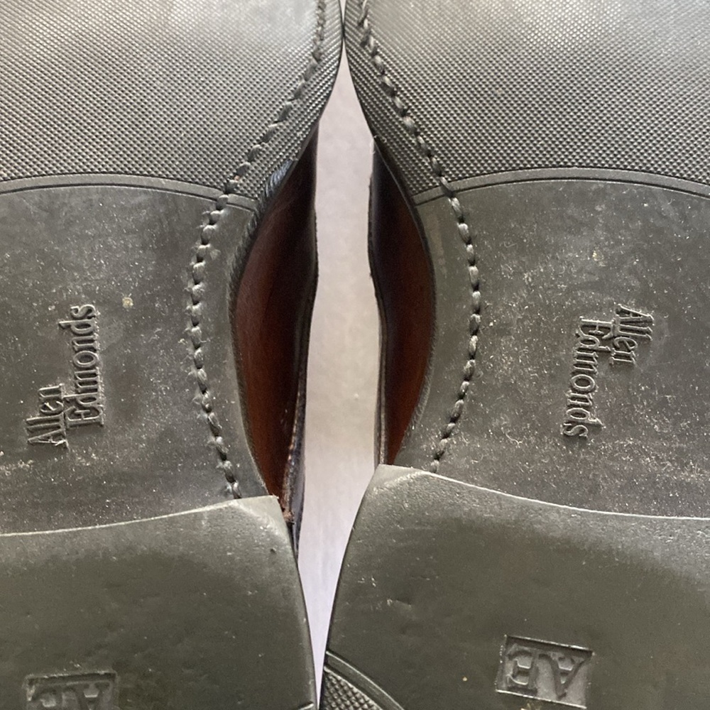 Allen Edmonds Montgomery Brown Men's Dress Shoes Size 7 . Made in USA - Picture 8 of 12